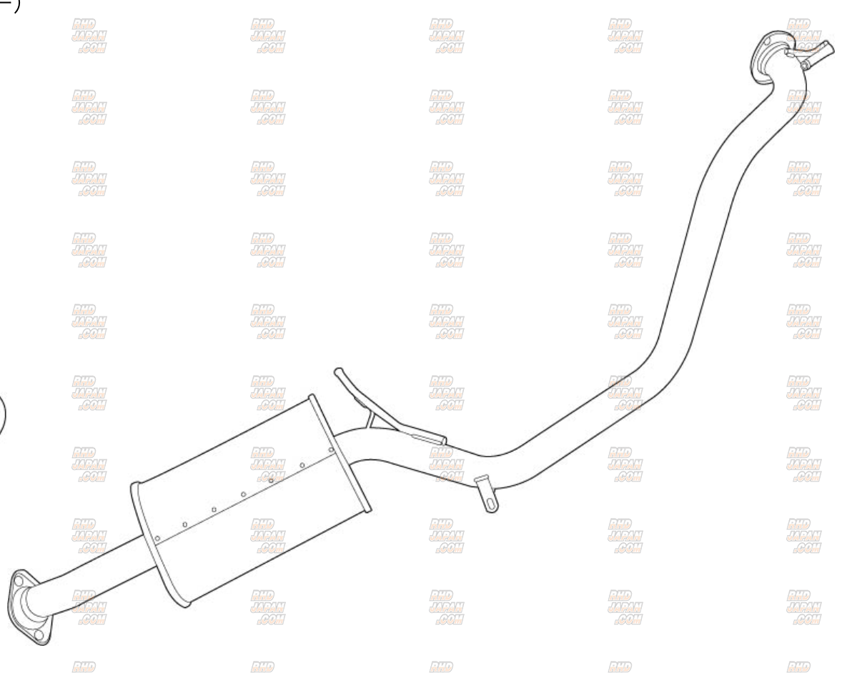 TRUST GReddy Xross Muffler Exhaust G-Style - Jimny Sierra JB74W